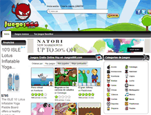 Tablet Screenshot of juegos666.com